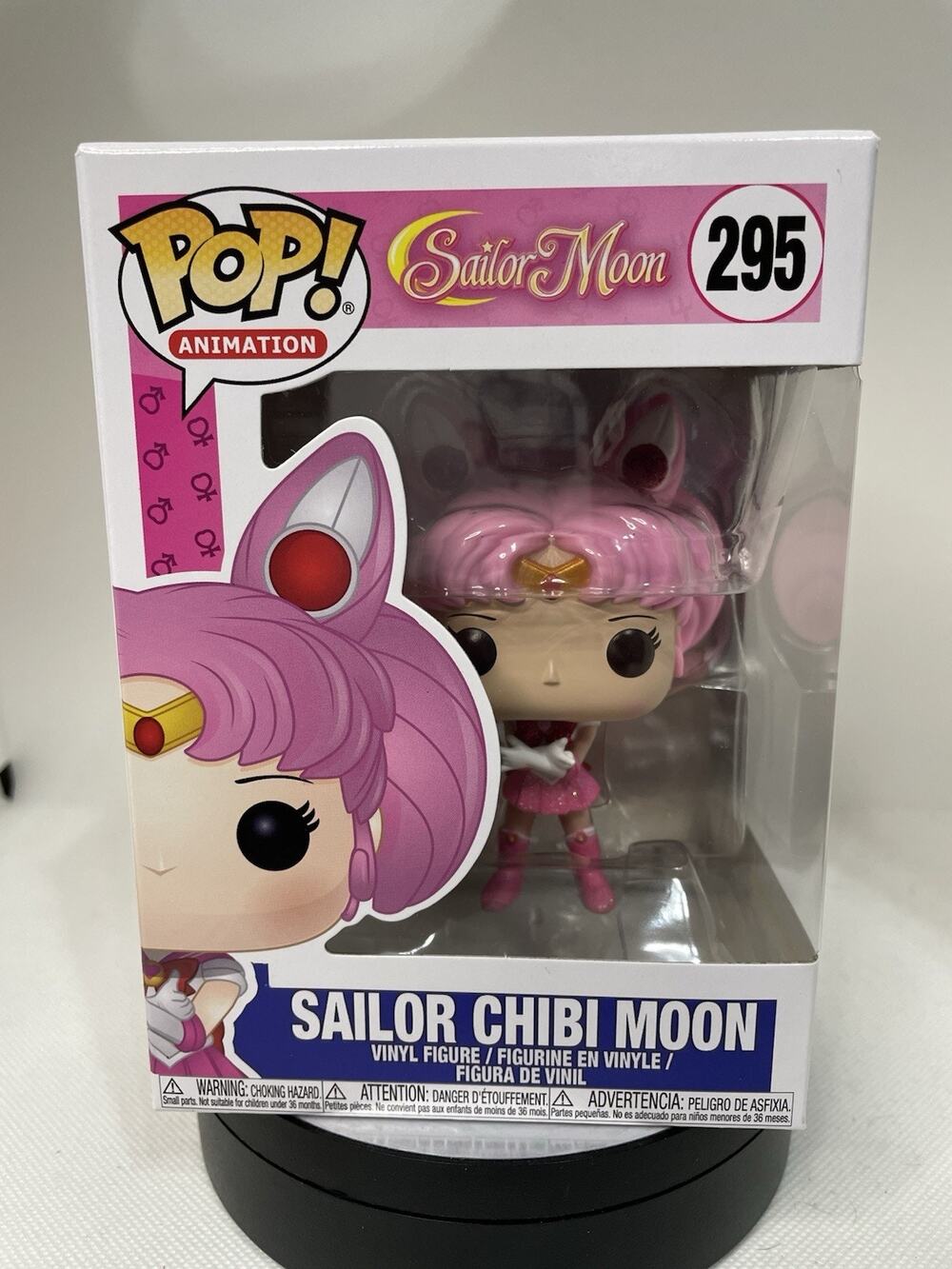 Funko Pop! Vinyl: Sailor Moon - Sailor Chibi Moon - (Glitter) - Missing Sticker